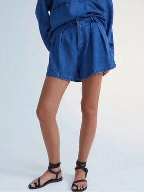 NWT The New Society Denim Shorts size Large